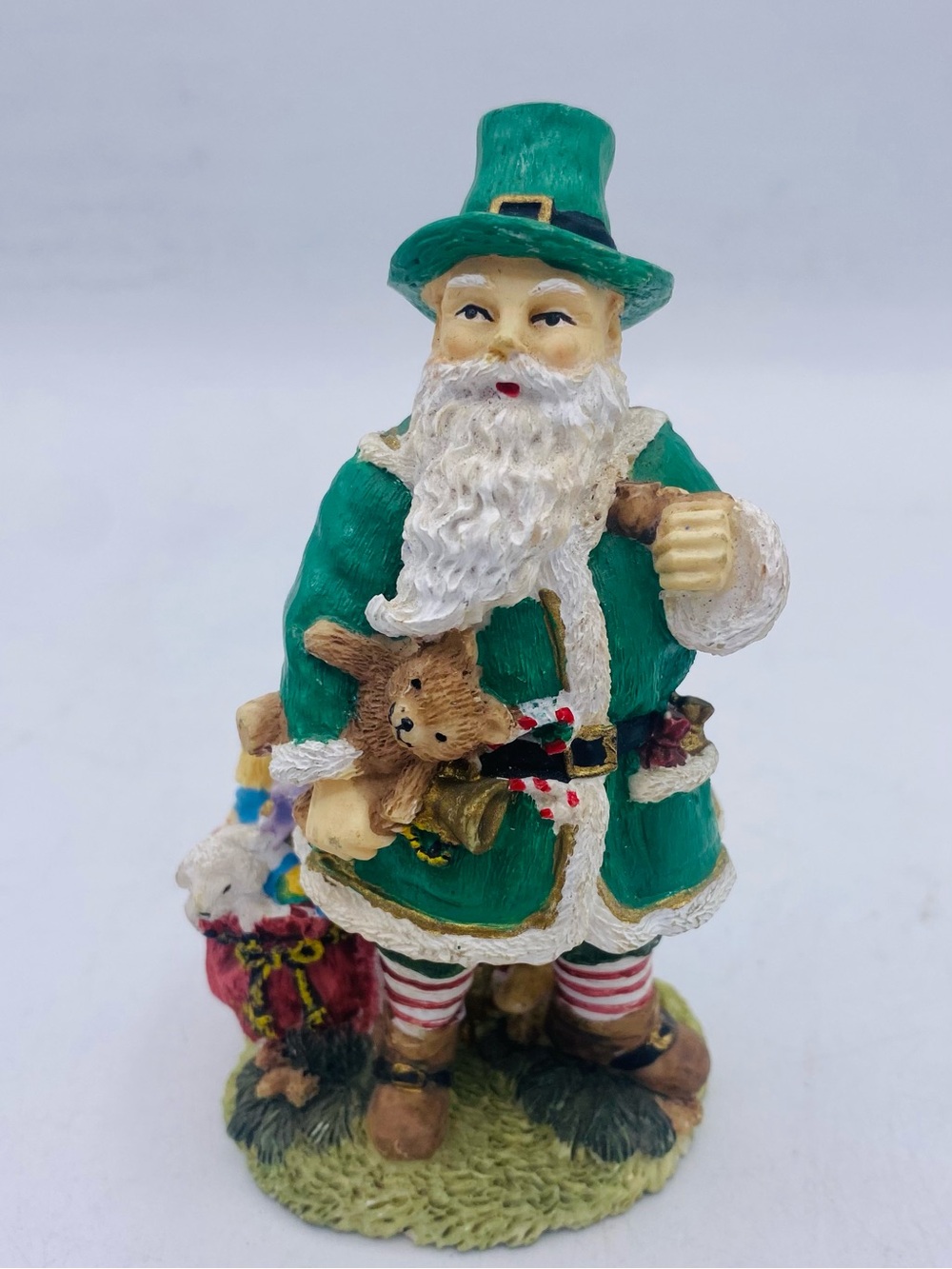 Vintage Irish Father Christmas International Santa Claus Figurine Ireland 1995